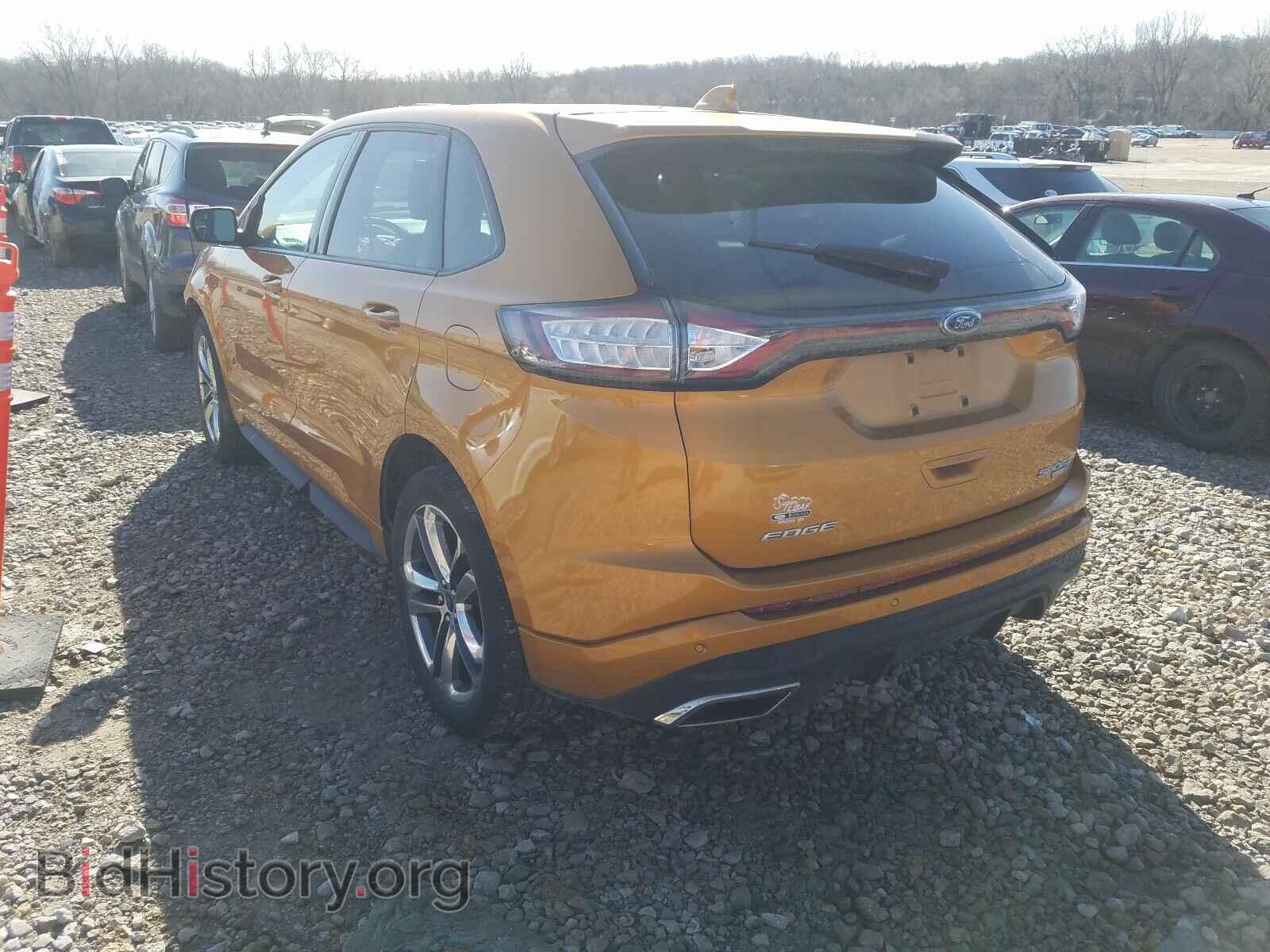 2015 FORD EDGE - VIN: 2FMTK4AP8FBB67283 - Фото 3