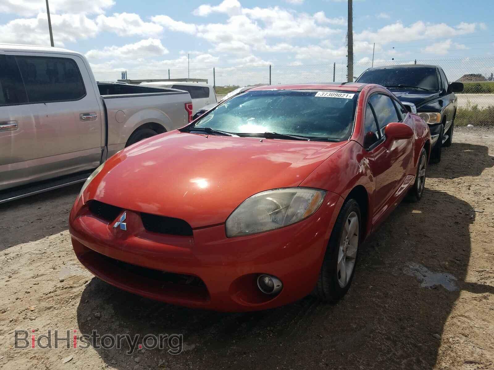 2007 MITSUBISHI ECLIPSE - VIN: 4A3AK24F37E005812 - Photo 2