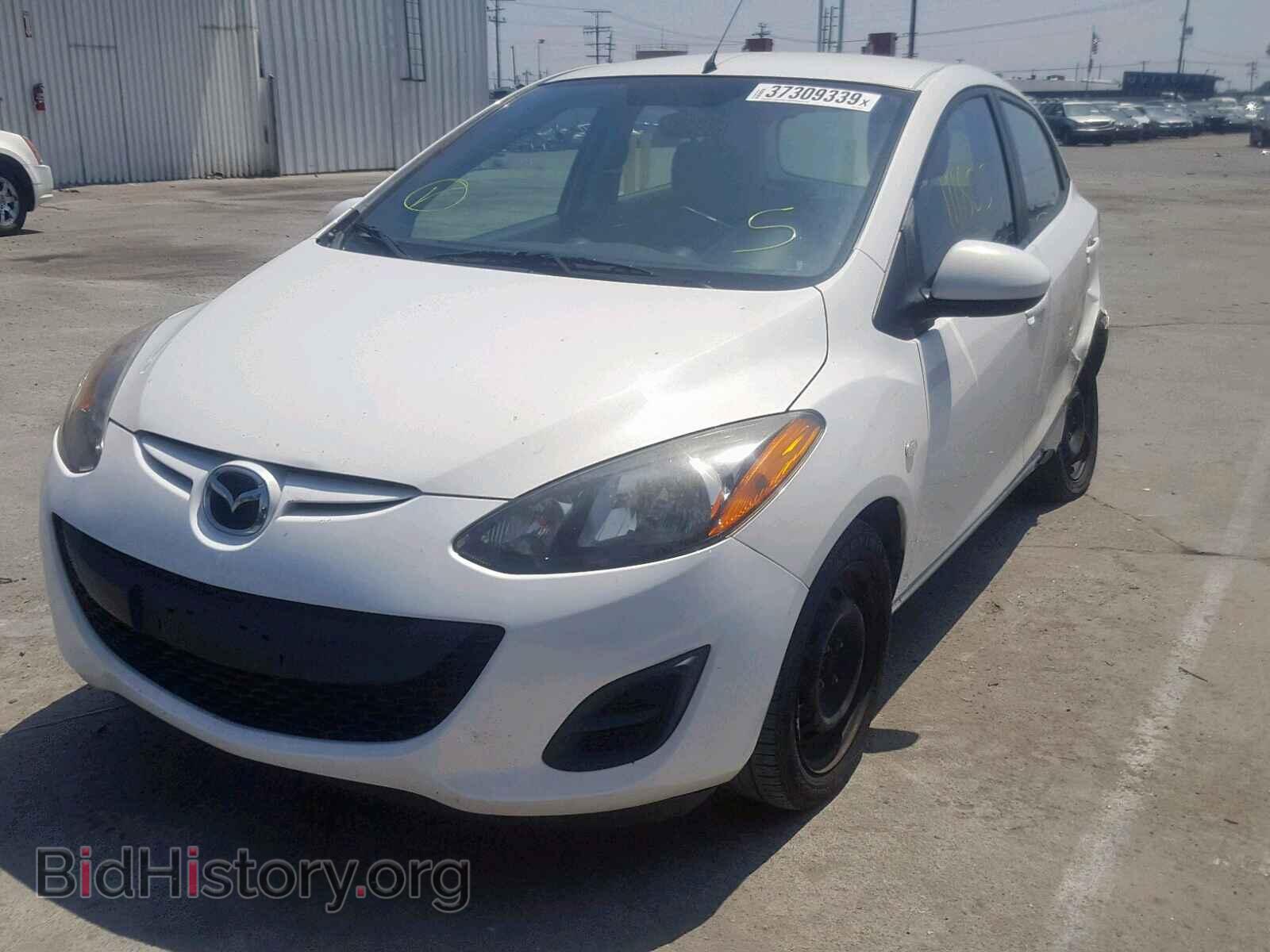 2014 MAZDA 2 - VIN: JM1DE1KZ8E0185135 - Photo 2