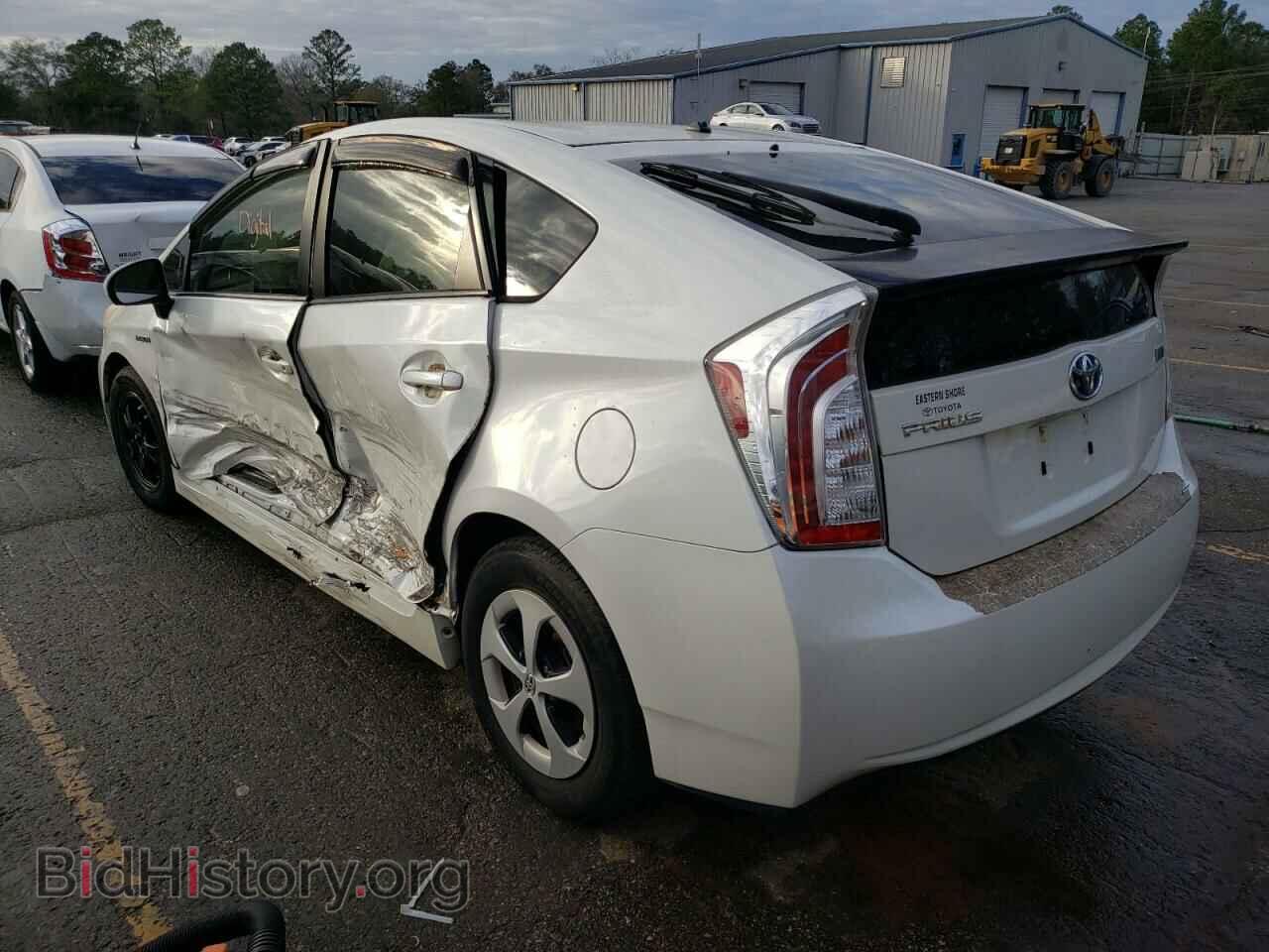 2012 TOYOTA PRIUS - VIN: JTDKN3DU3C5524291 - Фото 2