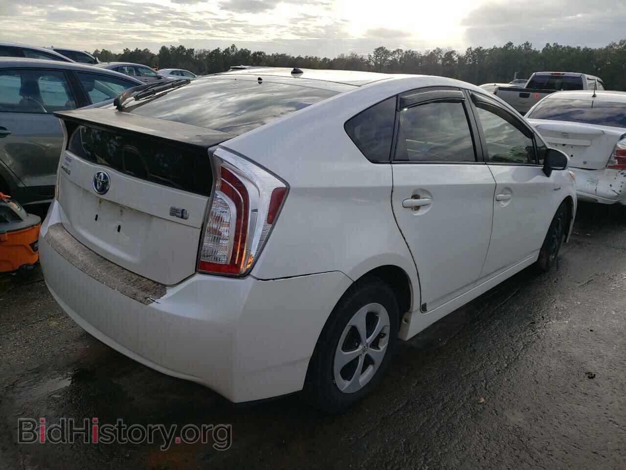 2012 TOYOTA PRIUS - VIN: JTDKN3DU3C5524291 - Фото 3