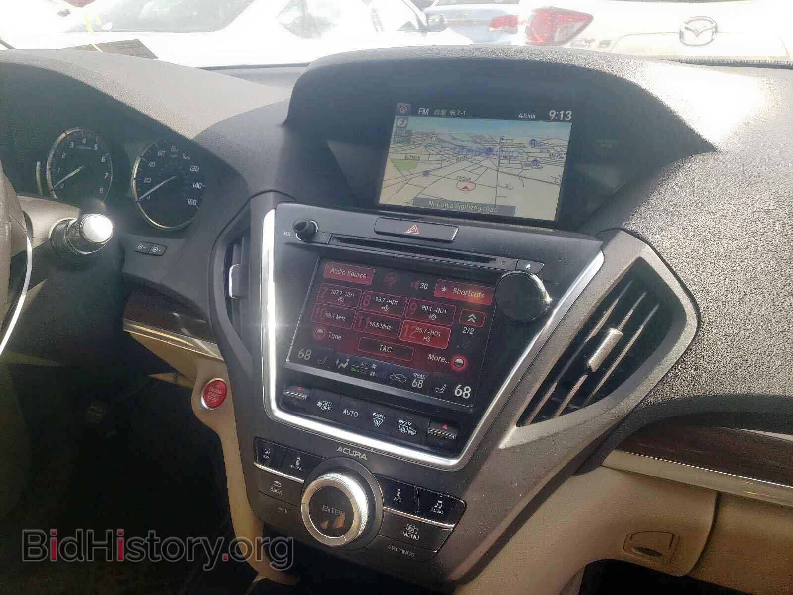 2014 ACURA MDX - VIN: 5FRYD4H49EB013309 - Фото 9