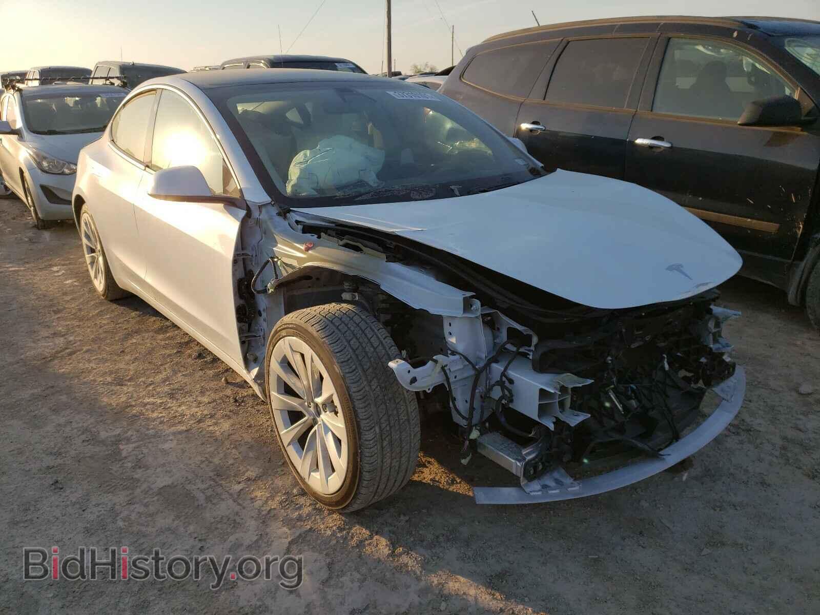 Photo 5YJ3E1EB2MF849973 - TESLA MODEL 3 2021