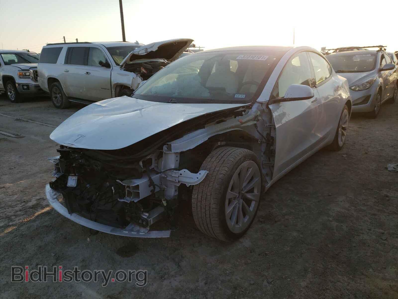 2021 TESLA MODEL 3 - VIN: 5YJ3E1EB2MF849973 - Photo 2