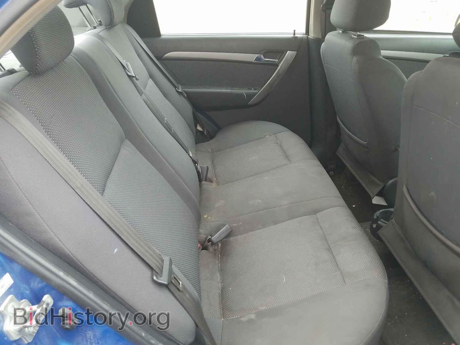2008 CHEVROLET AVEO - VIN: KL1TD56638B158852 - Фото 6