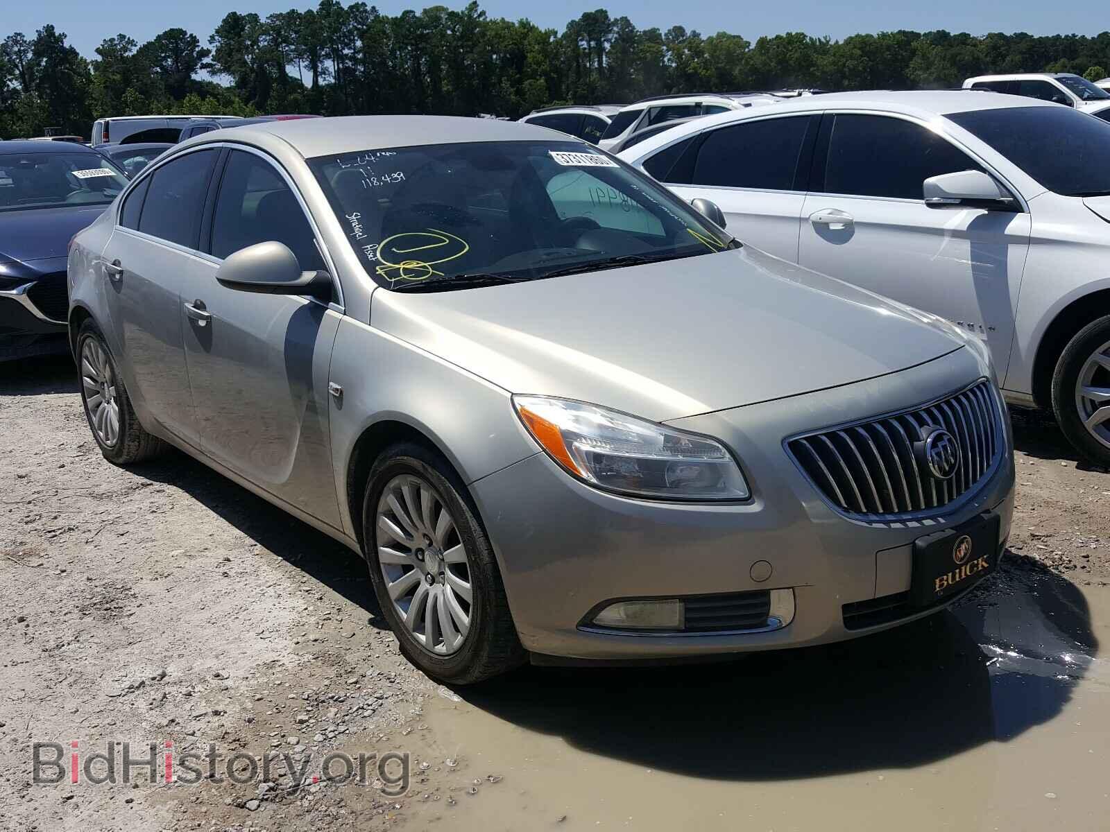 Фотография W04GN5EC1B1047772 - BUICK REGAL 2011