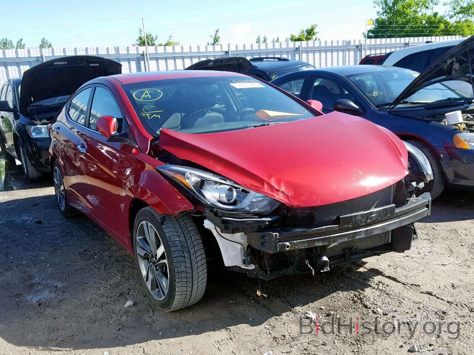 Фотография KMHDH4AH5GU639639 - HYUNDAI ELANTRA 2016