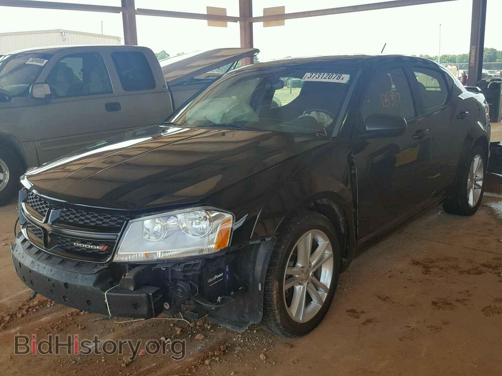 2013 DODGE AVENGER - VIN: 1C3CDZCBXDN552136 - Фото 2