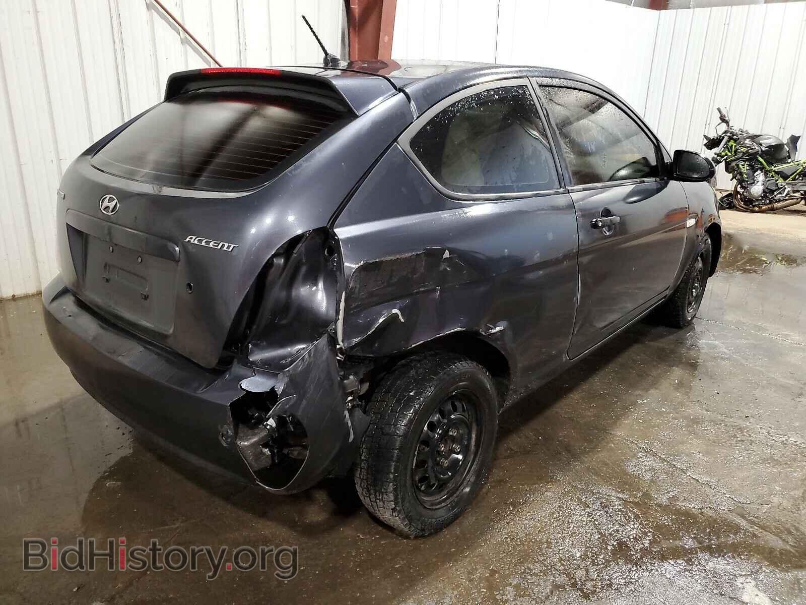 2007 HYUNDAI ACCENT - VIN: KMHCM36C07U045961 - Фото 4