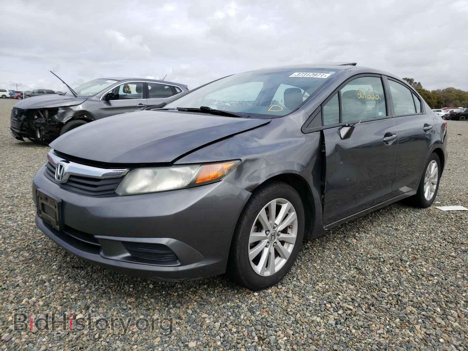 2012 HONDA CIVIC - VIN: 2HGFB2F82CH301092 - Фото 2