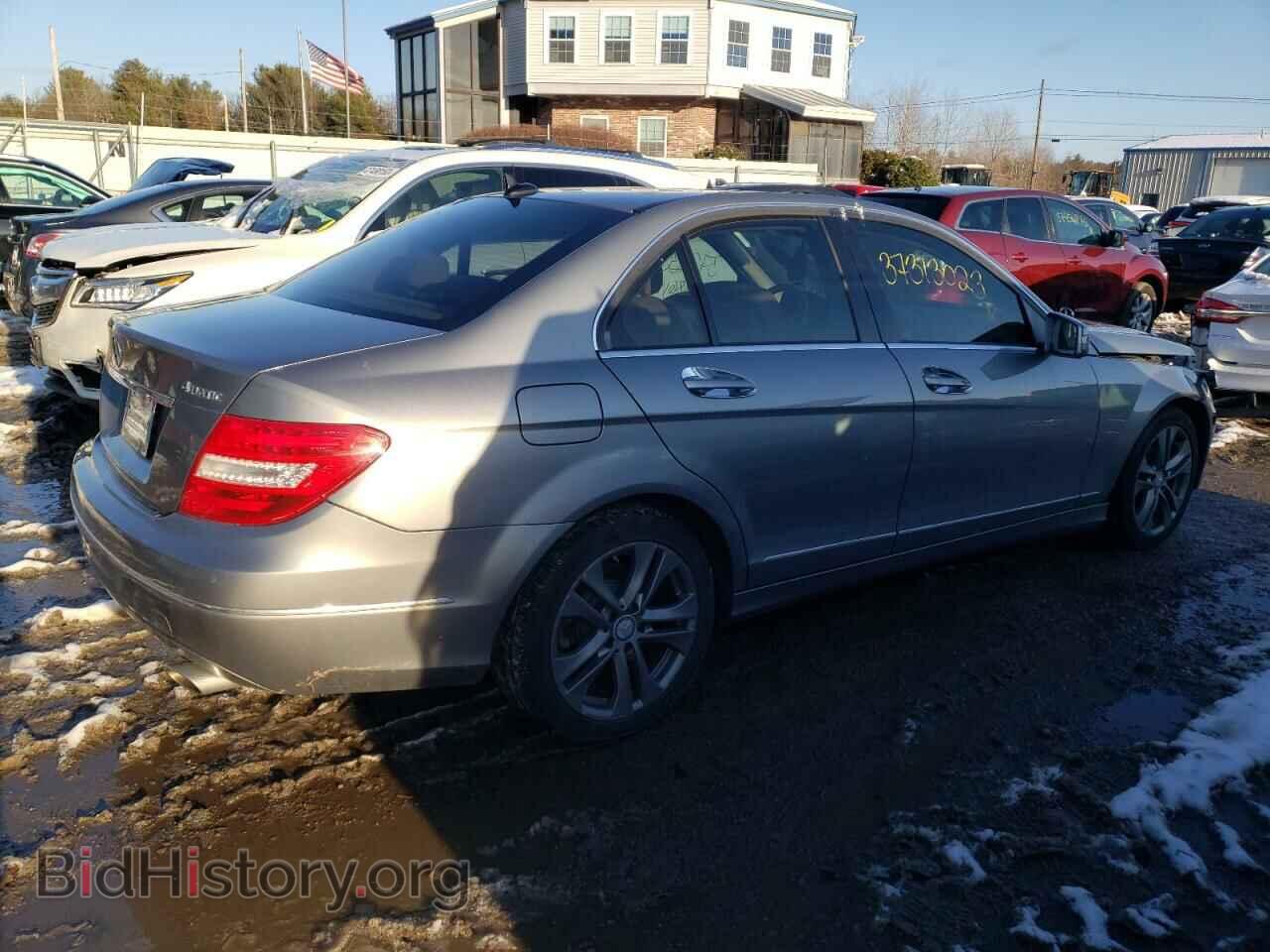 2012 MERCEDES-BENZ C-CLASS - VIN: WDDGF8BB3CF879687 - Фото 3