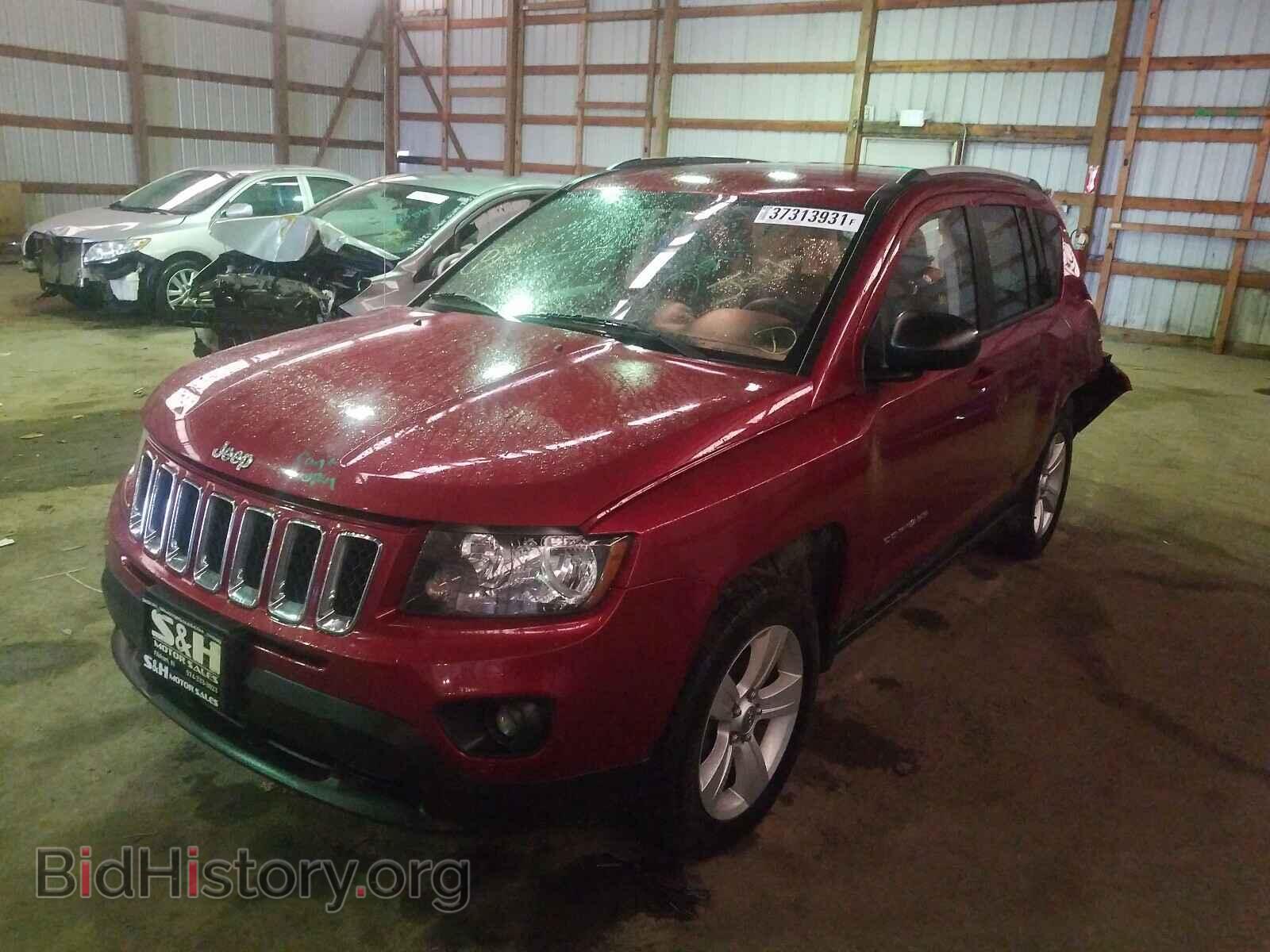 2017 JEEP COMPASS - VIN: 1C4NJDBB7HD154556 - Фото 2