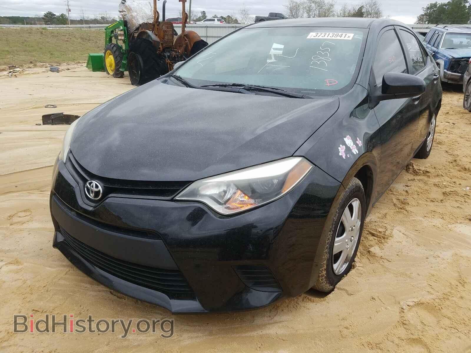 2014 TOYOTA COROLLA - VIN: 5YFBURHE8EP123771 - Фото 2