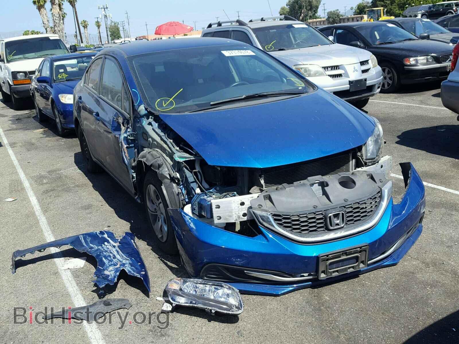Фотография 19XFB2F54EE217181 - HONDA CIVIC LX 2014