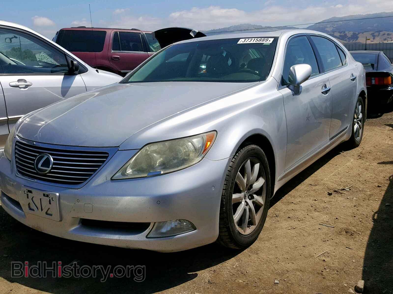 2007 LEXUS LS460 - VIN: JTHGL46F475012964 - Фото 2