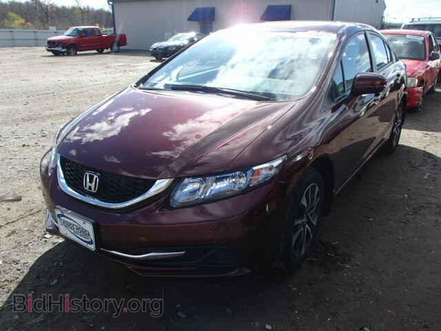 2014 HONDA CIVIC - VIN: 2HGFB2F82EH550558 - Фото 2