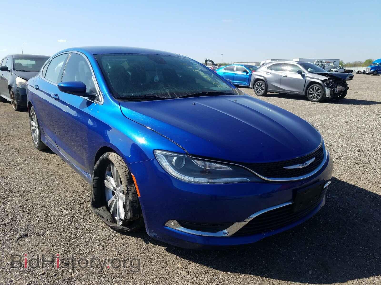 Фотография 1C3CCCAB7GN161548 - CHRYSLER 200 2016