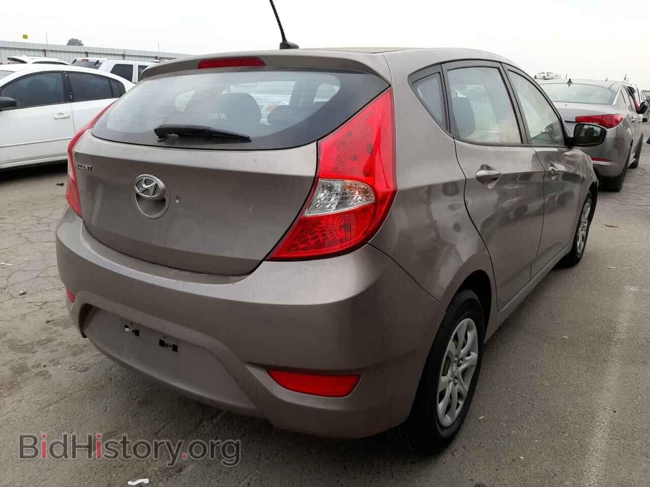 2014 HYUNDAI ACCENT - VIN: KMHCT5AE6EU155675 - Фото 4