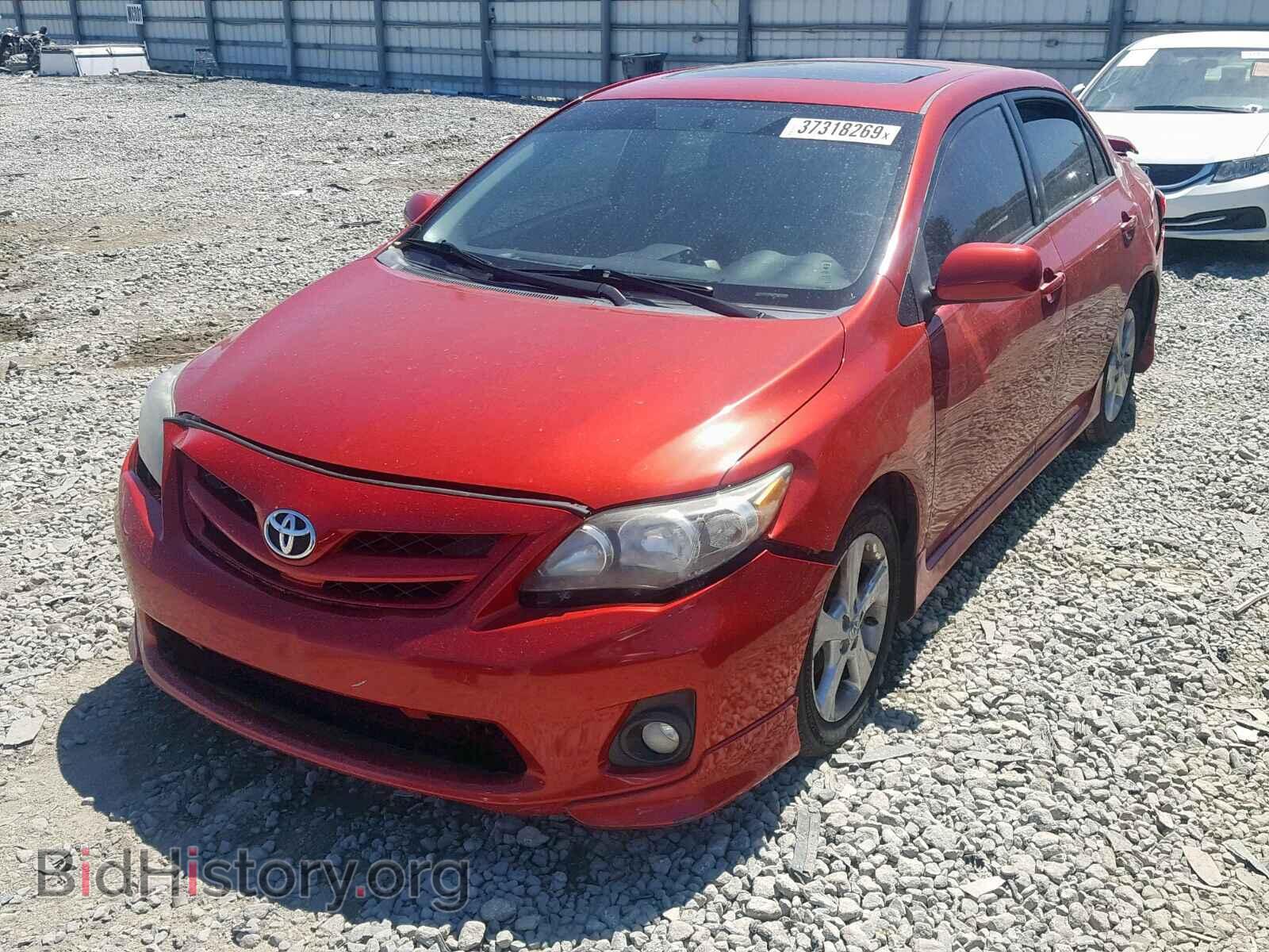 2012 TOYOTA COROLLA BA - VIN: 5YFBU4EE7CP033290 - Фото 2