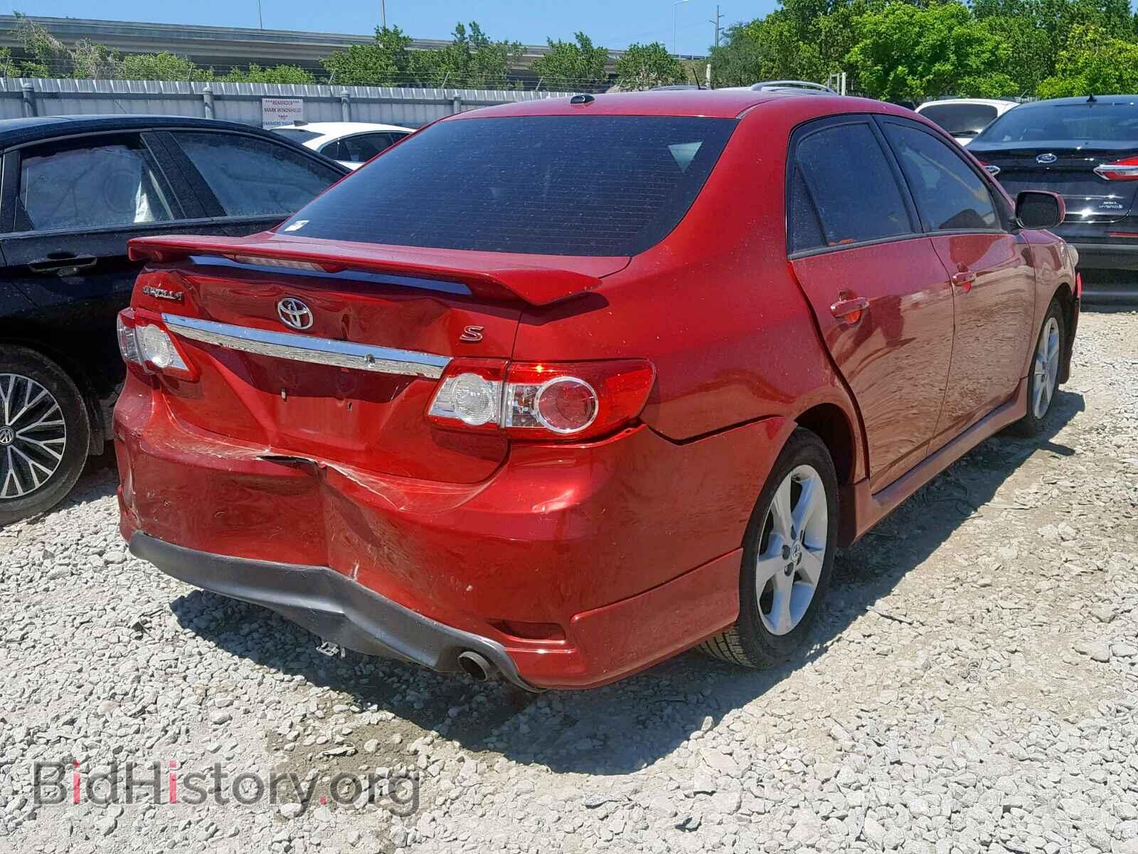 2012 TOYOTA COROLLA BA - VIN: 5YFBU4EE7CP033290 - Фото 4