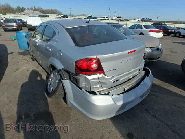 2012 DODGE AVENGER - VIN: 1C3CDZAB1CN285194 - Фото 3