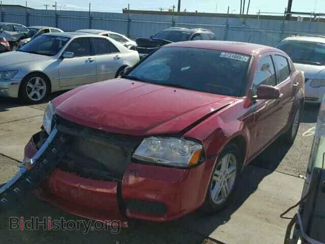 2012 DODGE AVENGER - VIN: 1C3CDZCB6CN186139 - Фото 2