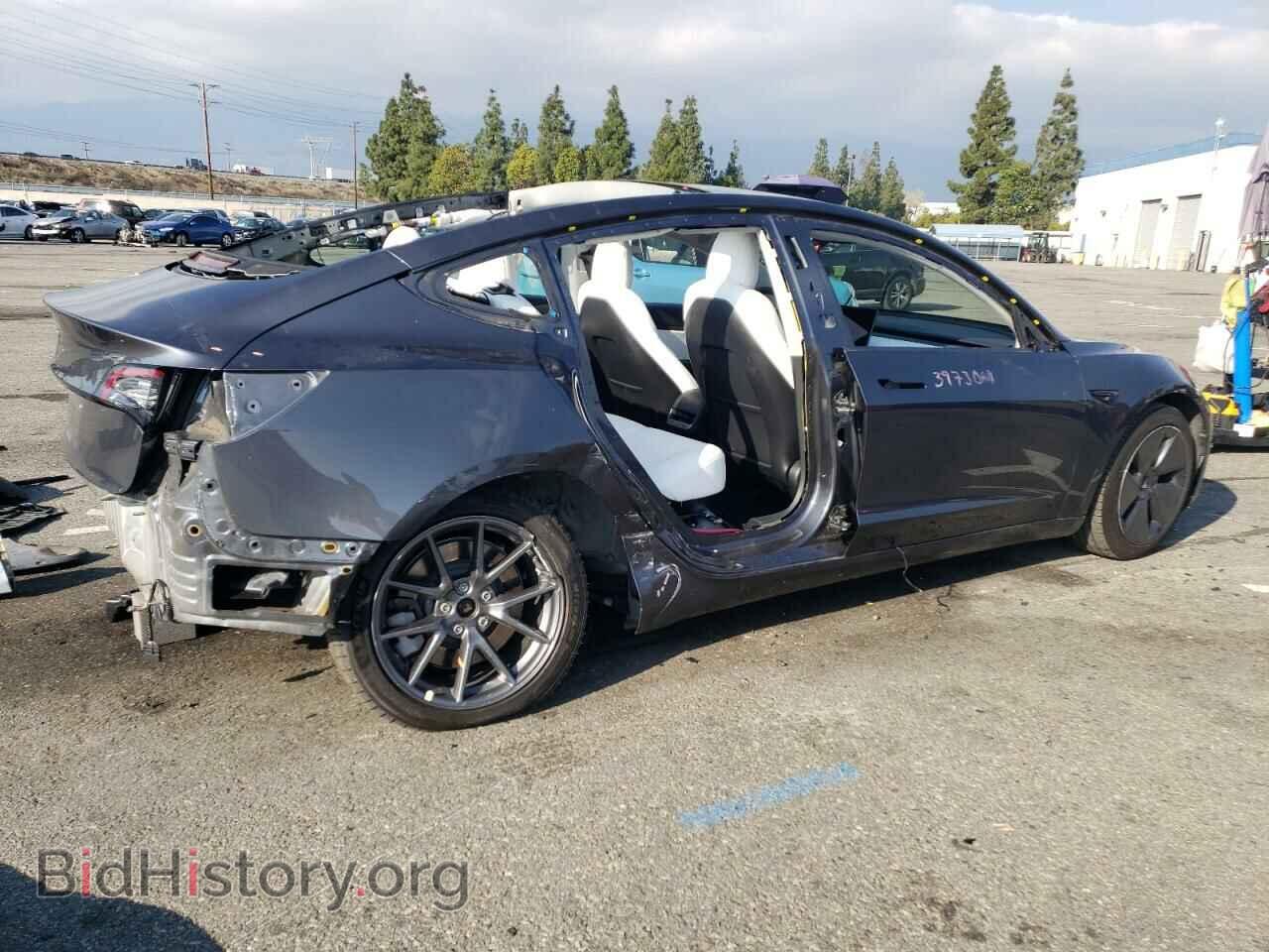 2021 TESLA MODEL 3 - VIN: 5YJ3E1EA2MF875285 - Фото 3