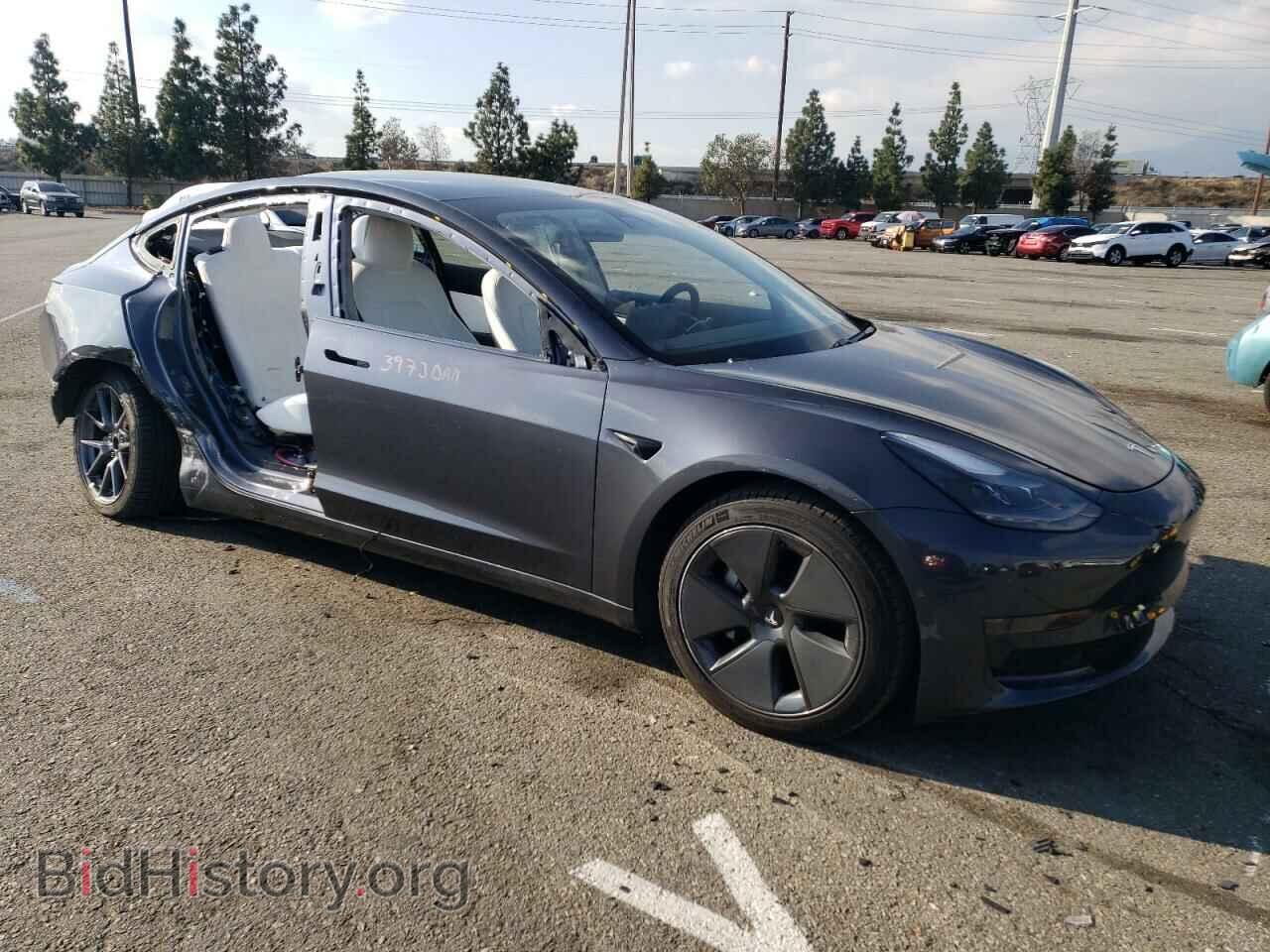 2021 TESLA MODEL 3 - VIN: 5YJ3E1EA2MF875285 - Фото 4