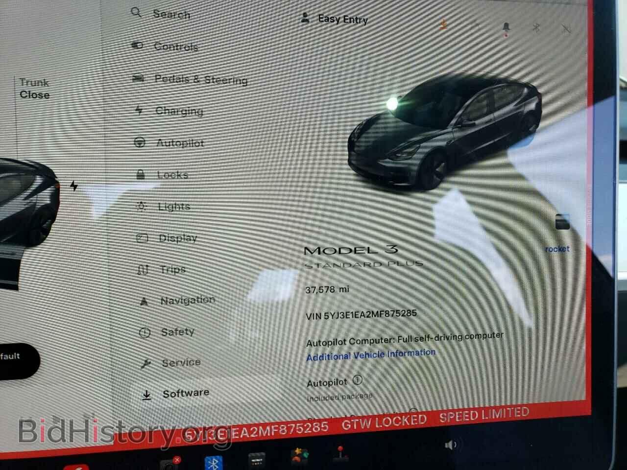2021 TESLA MODEL 3 - VIN: 5YJ3E1EA2MF875285 - Фото 9
