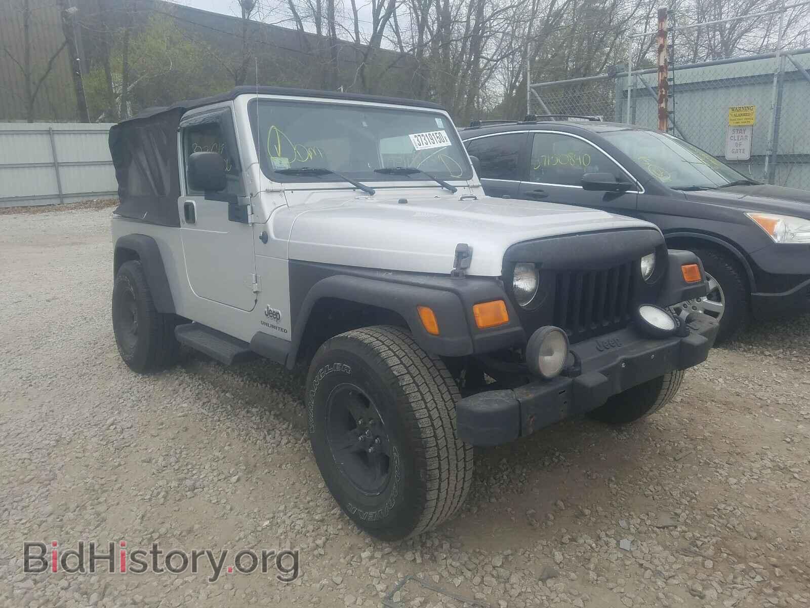 Photo 1J4FA44S46P719935 - JEEP WRANGLER 2006