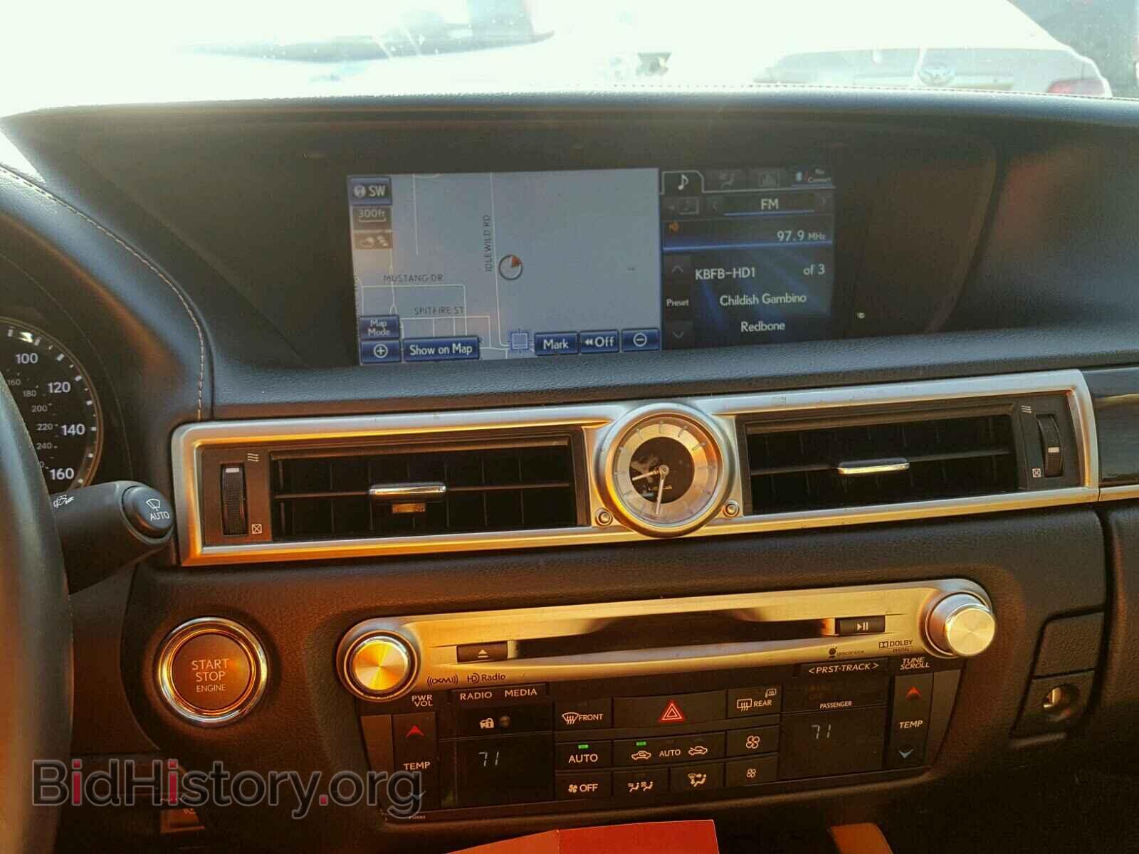 2013 LEXUS GS350 - VIN: JTHBE1BL5D5005192 - Фото 9