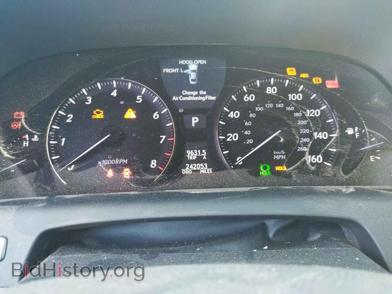 2007 LEXUS LS460 - VIN: JTHGL46F375010106 - Фото 9