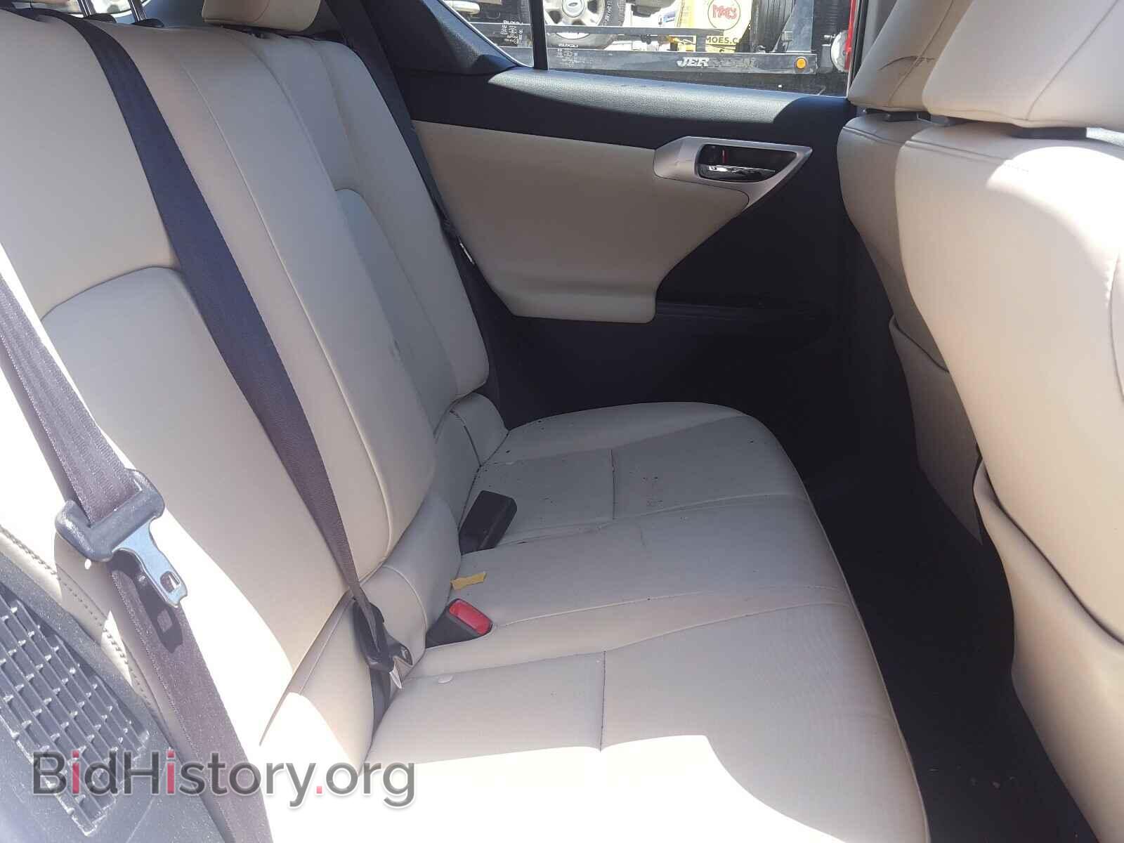 2013 LEXUS CT 200 - VIN: JTHKD5BH4D2166382 - Фото 6