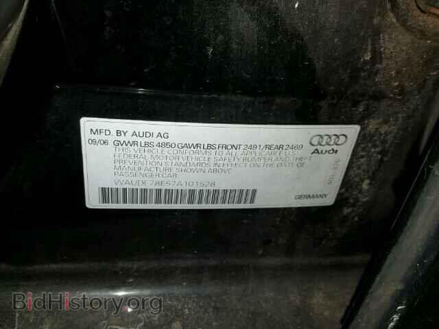 2007 AUDI A4 - VIN: WAUDF78E57A101528 - Фото 10