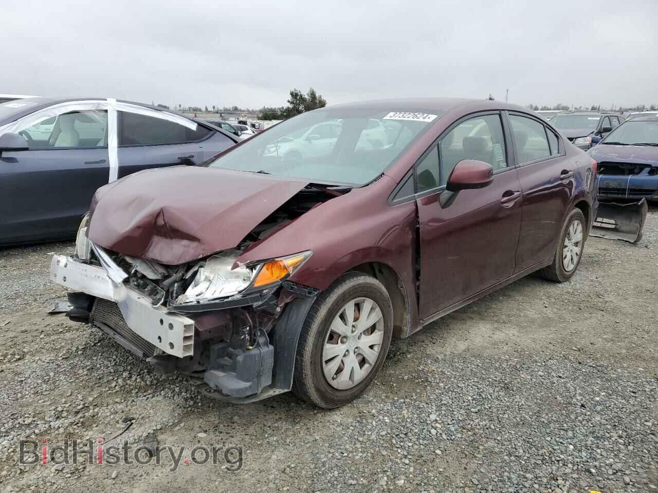 Фотография JHMFB2F5XCS005507 - HONDA CIVIC 2012