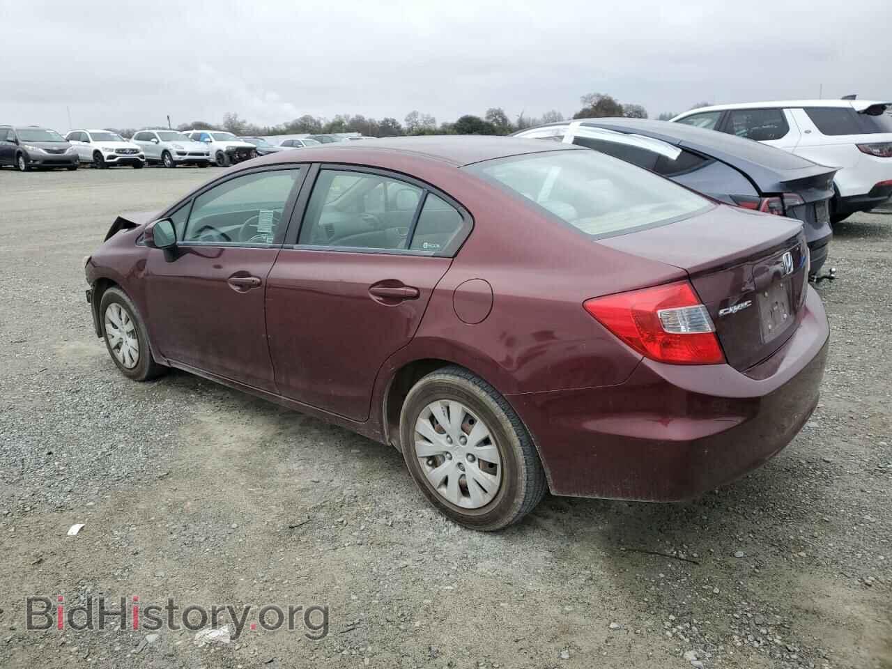 2012 HONDA CIVIC - VIN: JHMFB2F5XCS005507 - Фото 2
