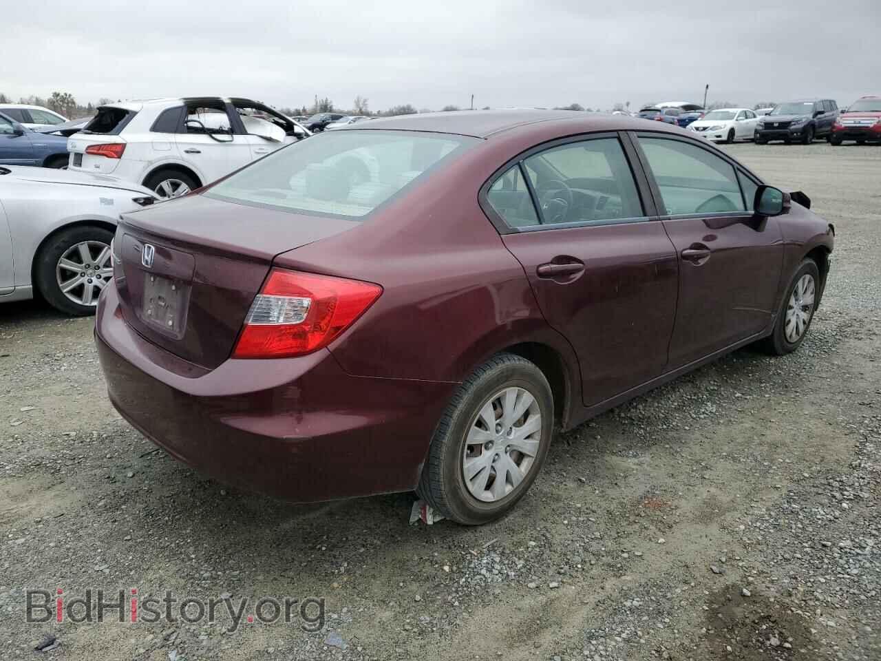 2012 HONDA CIVIC - VIN: JHMFB2F5XCS005507 - Фото 3