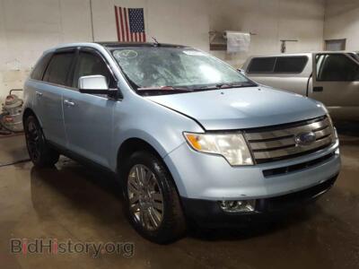 2008 Ford EDGE Edge Limit, blue — VIN 2FMDK49C28BA06288, Copart