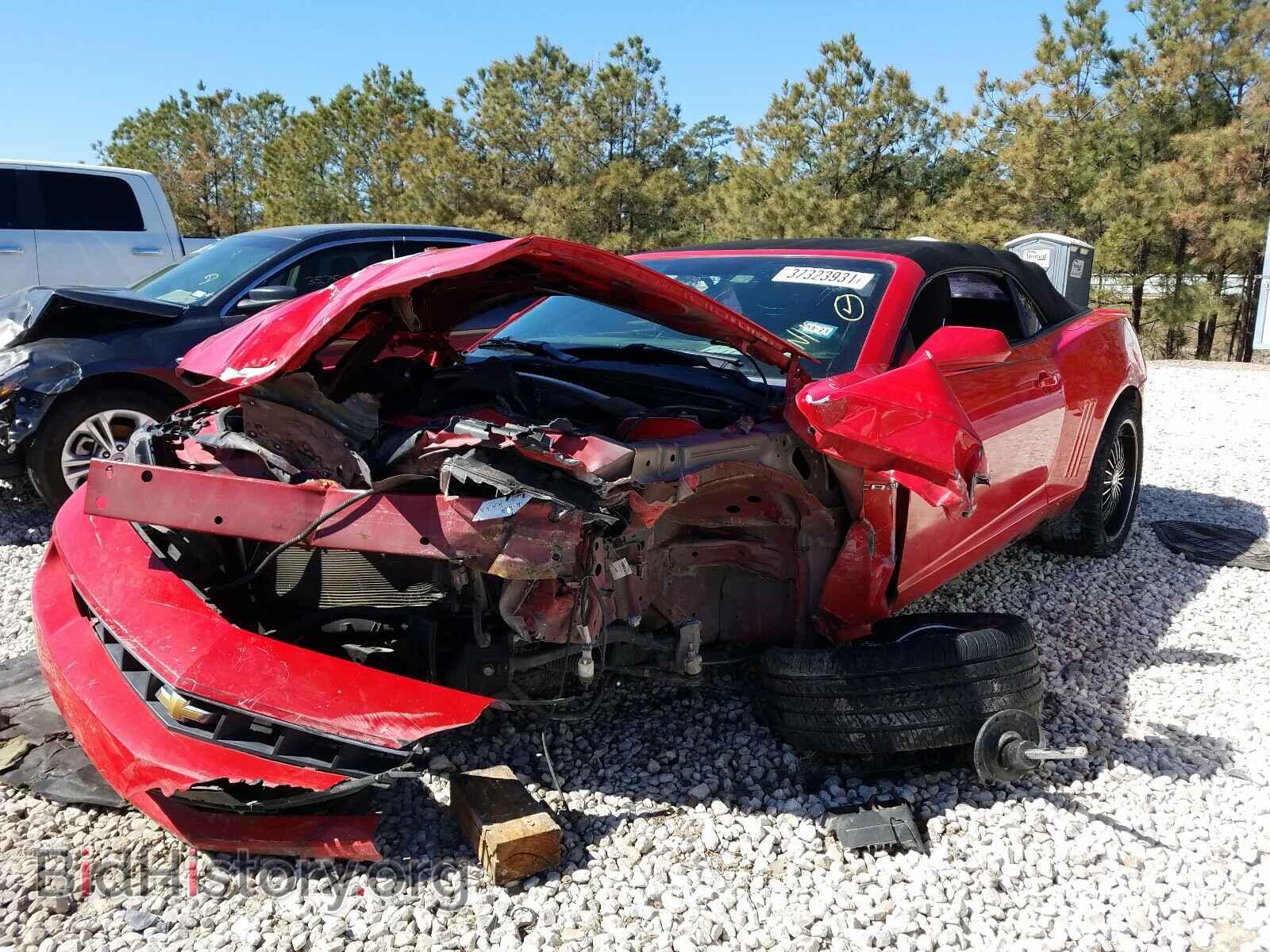 2014 CHEVROLET CAMARO - VIN: 2G1FB3D3XE9324671 - Фото 2