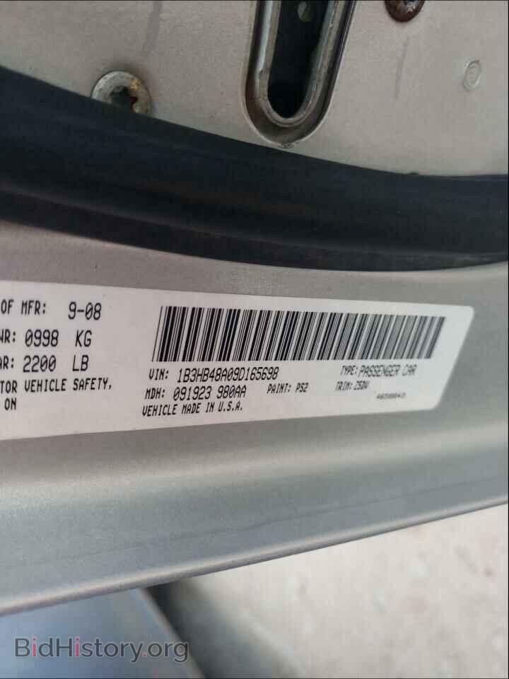 2009 DODGE CALIBER - VIN: 1B3HB48A09D165698 - Photo 10