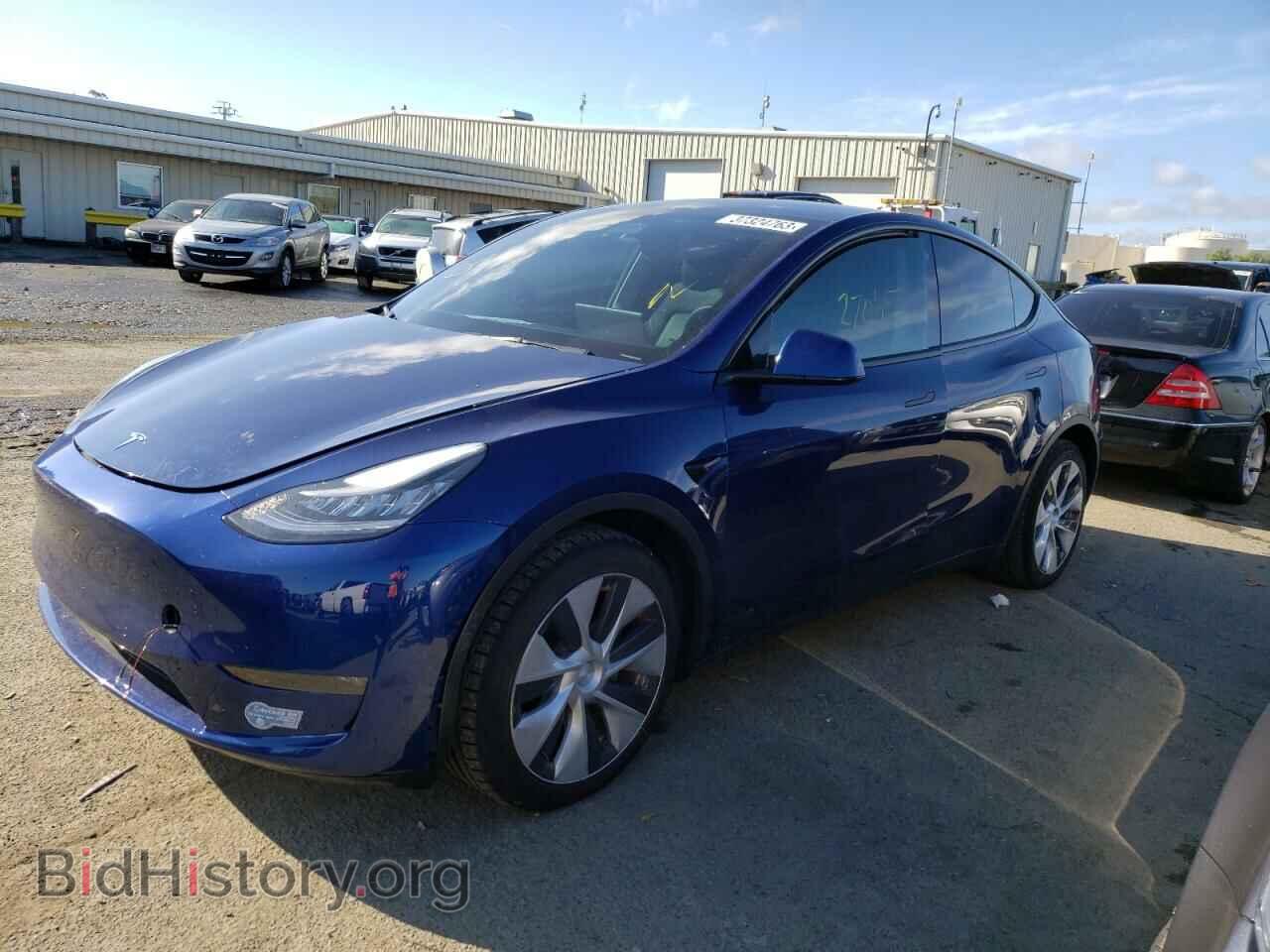 Photo 5YJYGDEE3MF093727 - TESLA MODEL Y 2021