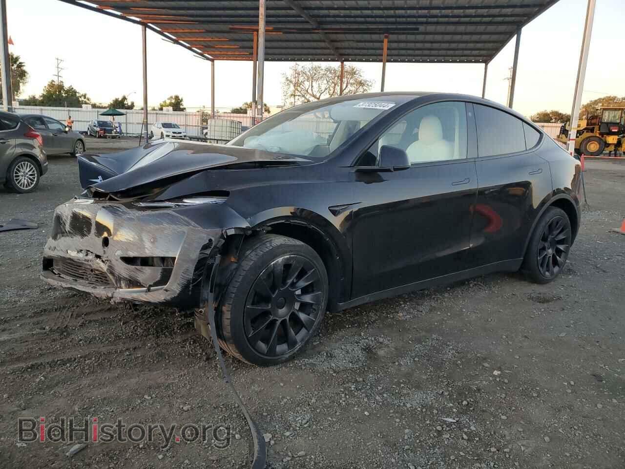 Photo 5YJYGAEEXMF222433 - TESLA MODEL Y 2021