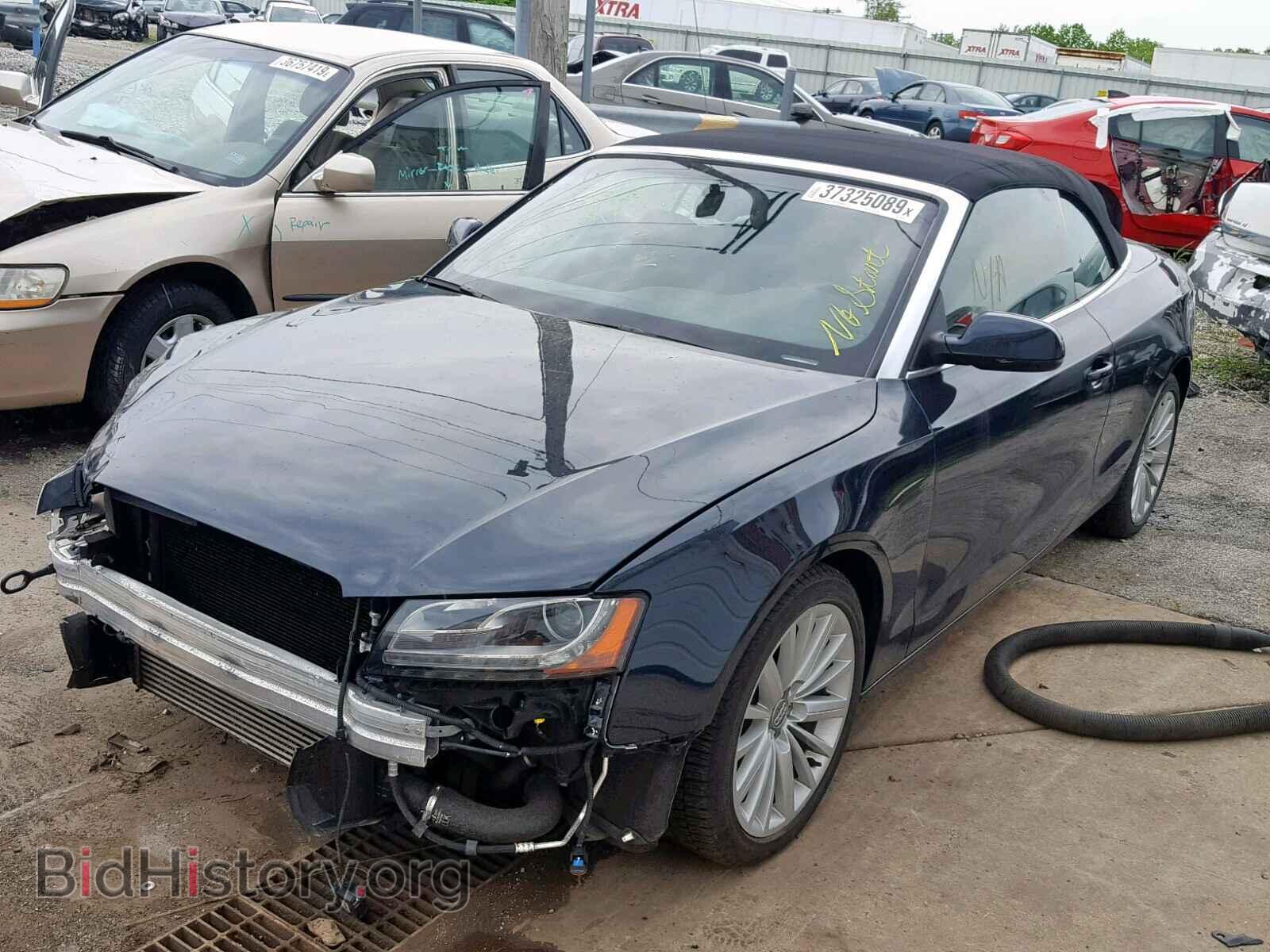 2012 AUDI A5 PREMIUM - VIN: WAULFAFH4CN001395 - Фото 2