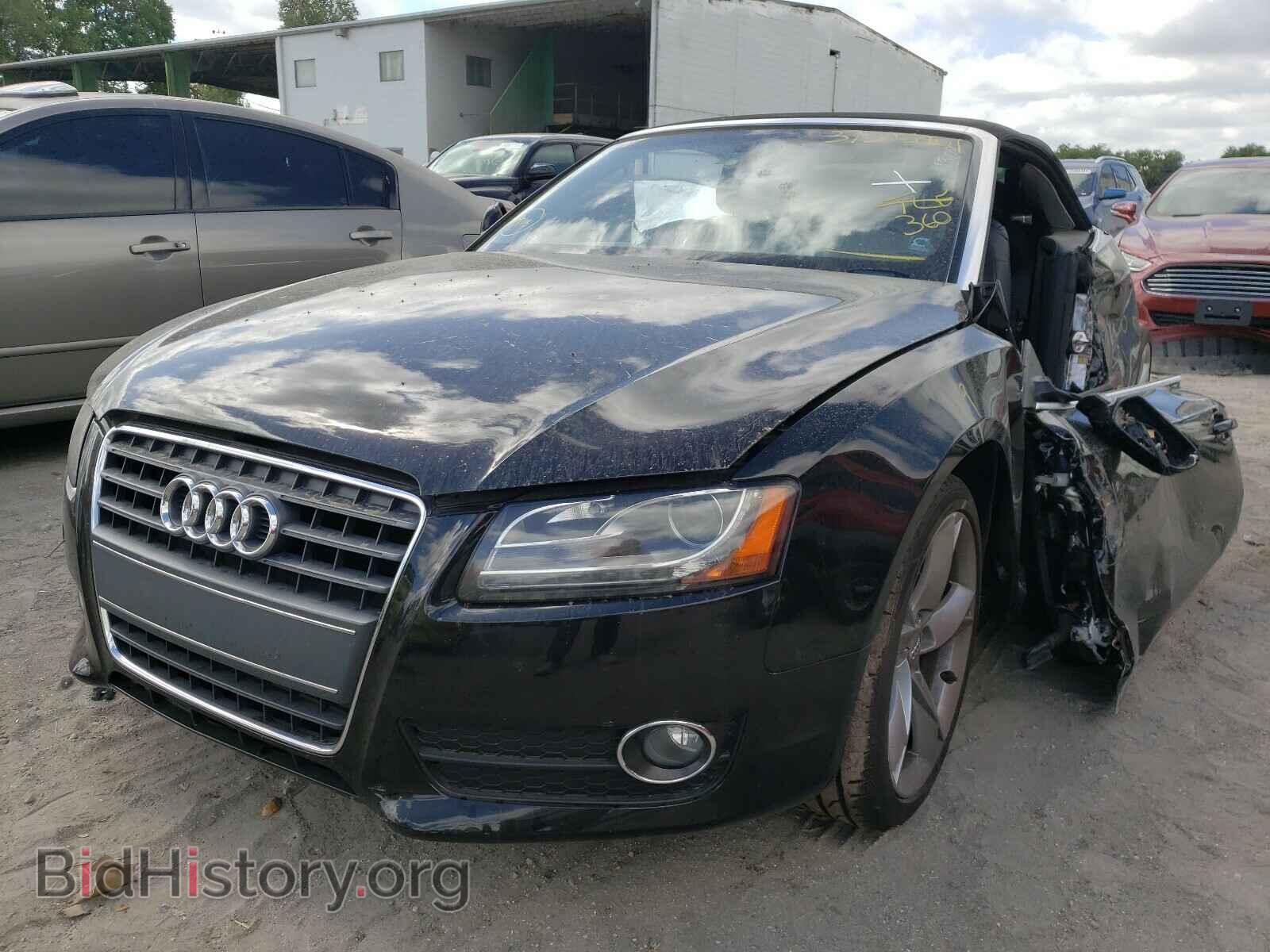 2012 AUDI A5 - VIN: WAUJFAFH0CN006973 - Фото 2