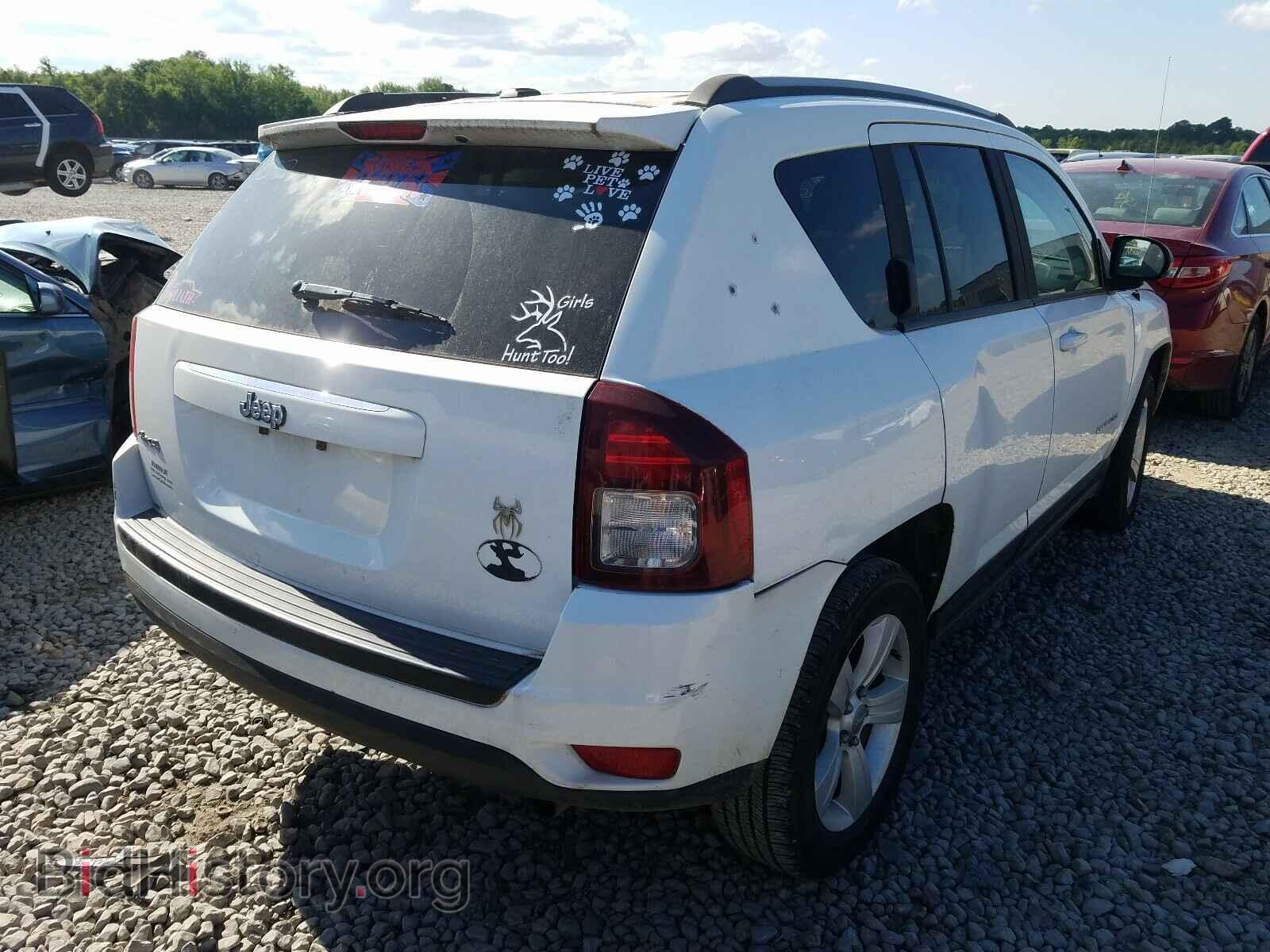 2016 JEEP COMPASS - VIN: 1C4NJDBB4GD617008 - Фото 4