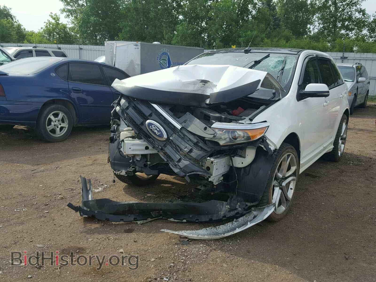 2013 FORD EDGE - VIN: 2FMDK4AK7DBB91810 - Фото 2