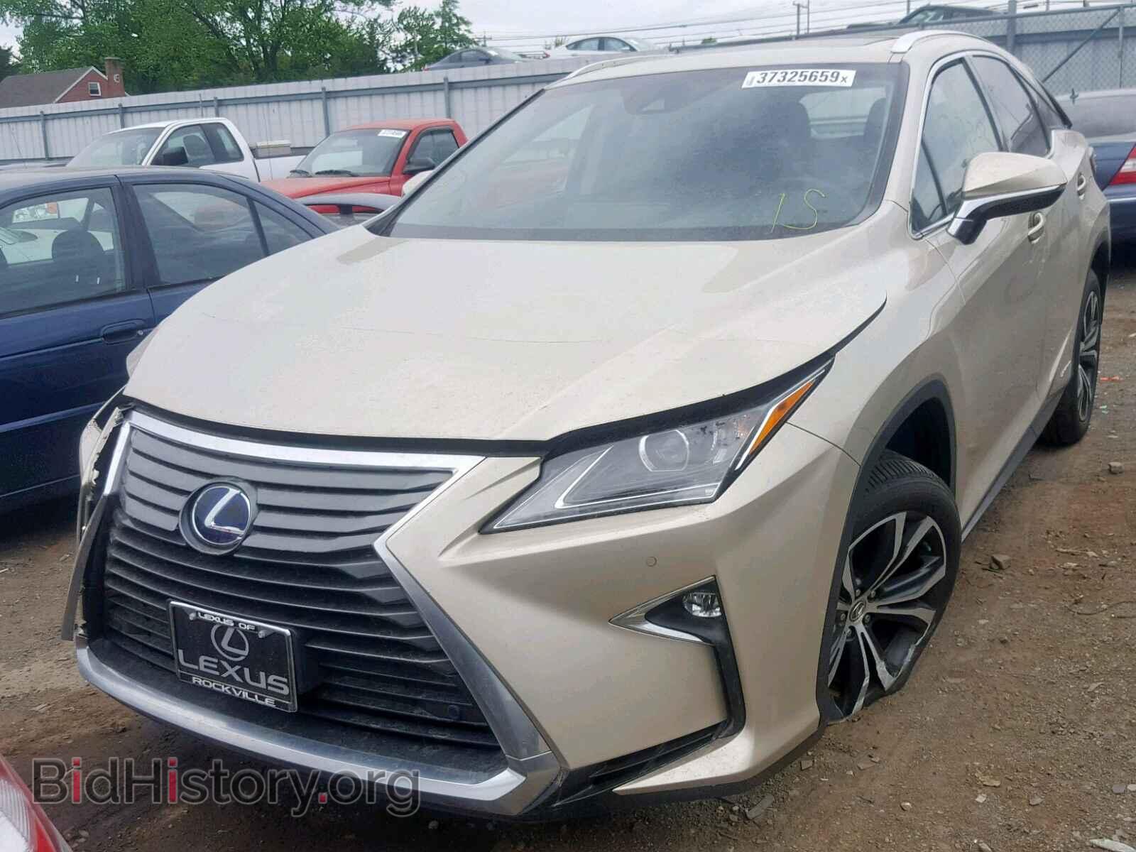 2017 LEXUS RX450 - VIN: 2T2BGMCA9HC015142 - Фото 2
