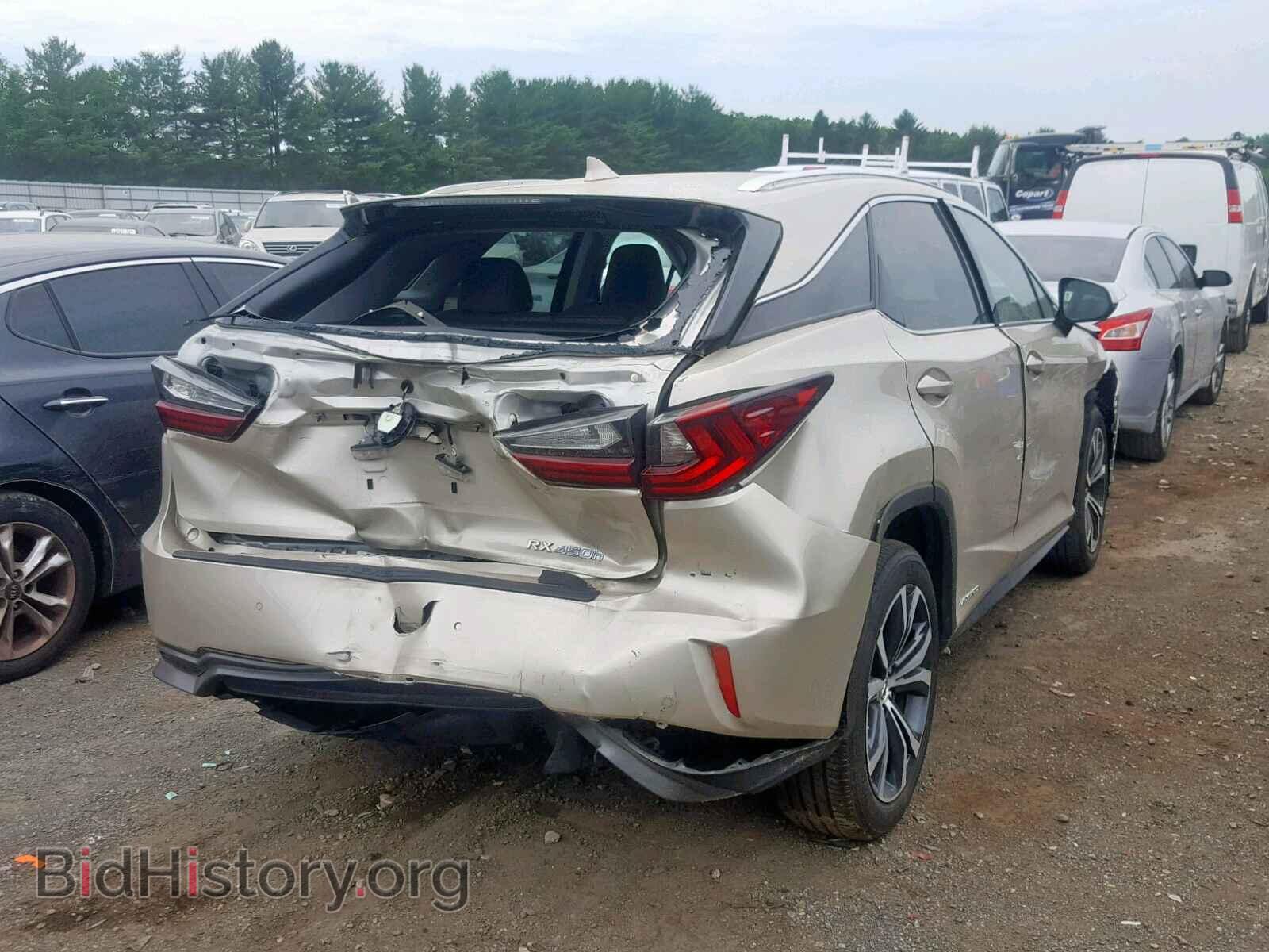 2017 LEXUS RX450 - VIN: 2T2BGMCA9HC015142 - Фото 4