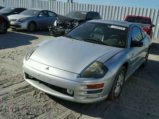 2001 MITSUBISHI ECLIPSE - VIN: 4A3AC54H71E218897 - Фото 2
