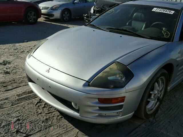 2001 MITSUBISHI ECLIPSE - VIN: 4A3AC54H71E218897 - Фото 9